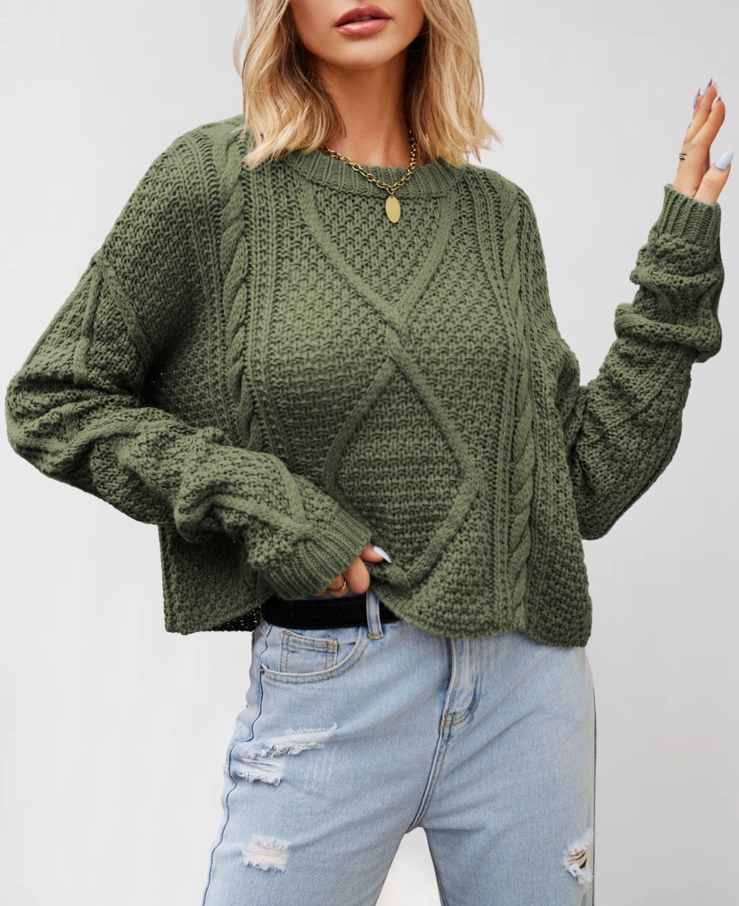 PREORDER: The Charlotte knit sweater 10.27.25