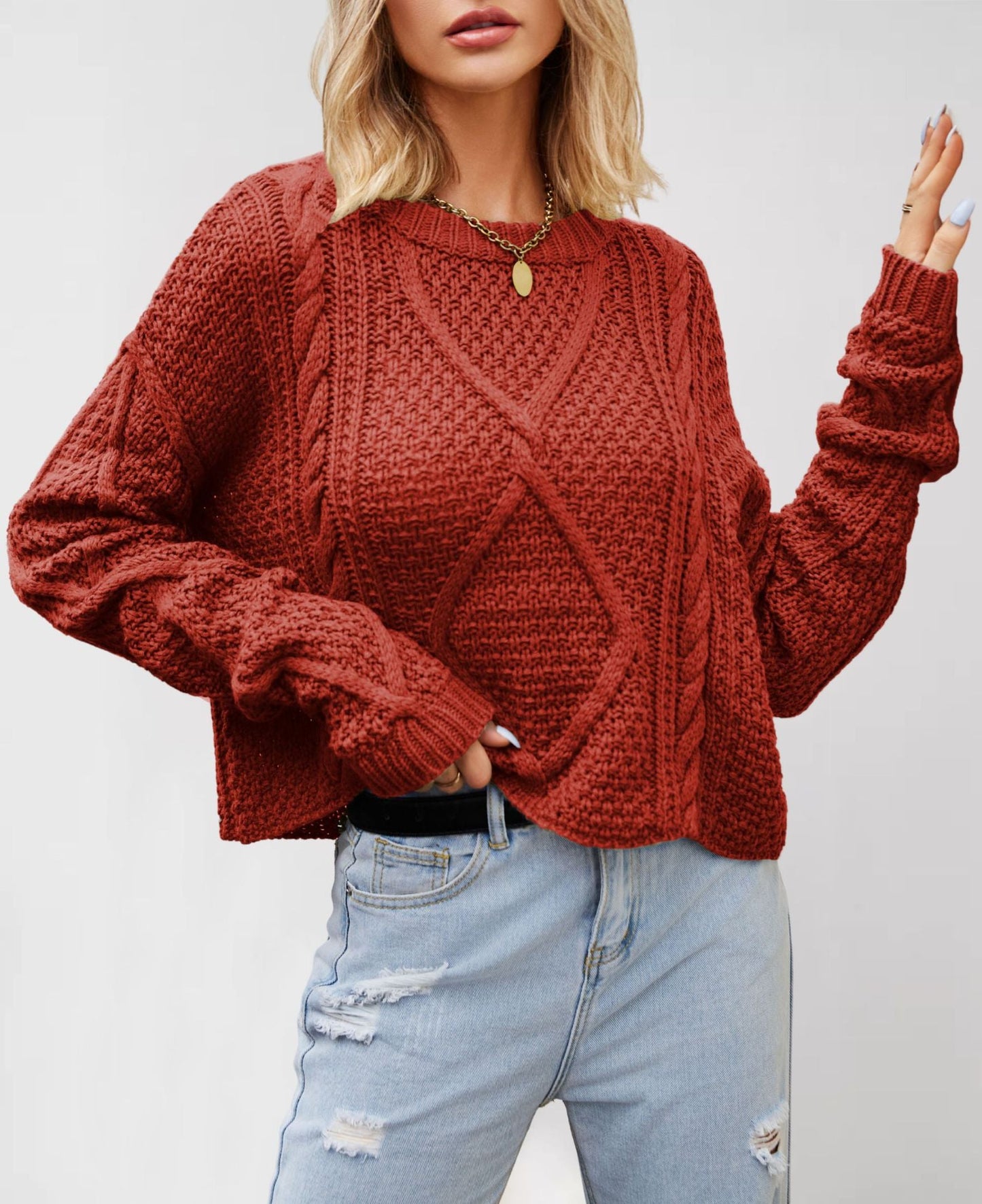 PREORDER: The Charlotte knit sweater 10.27.25