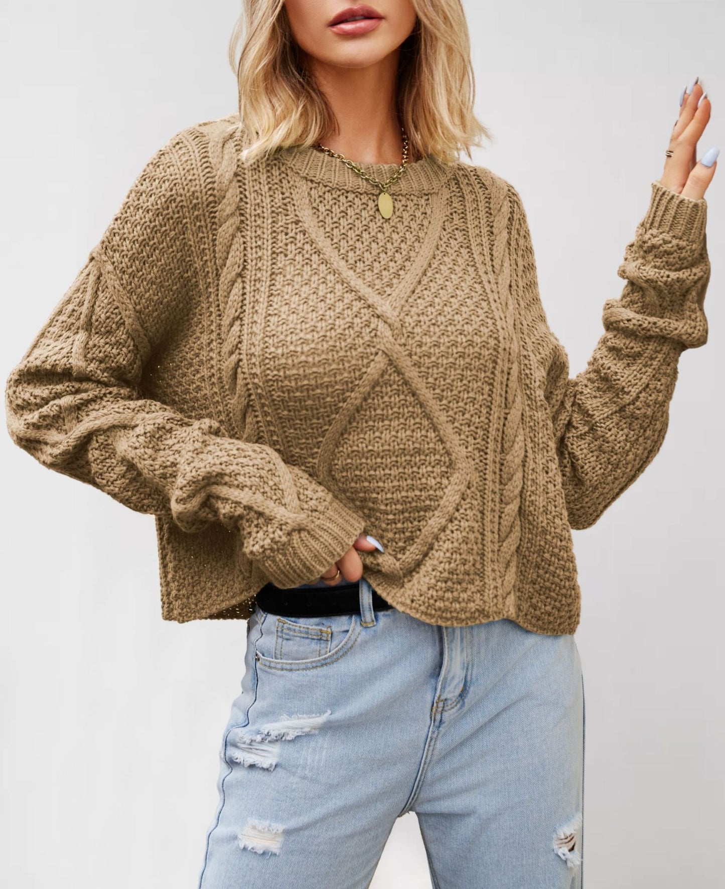 PREORDER: The Charlotte knit sweater 10.27.25