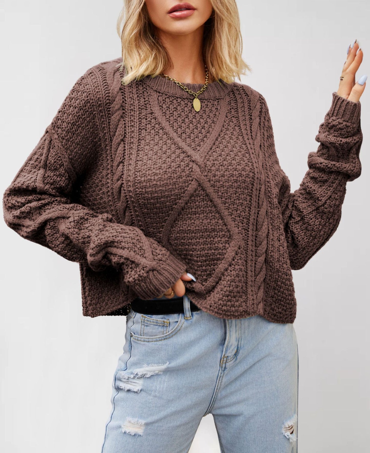 PREORDER: The Charlotte knit sweater 10.27.25