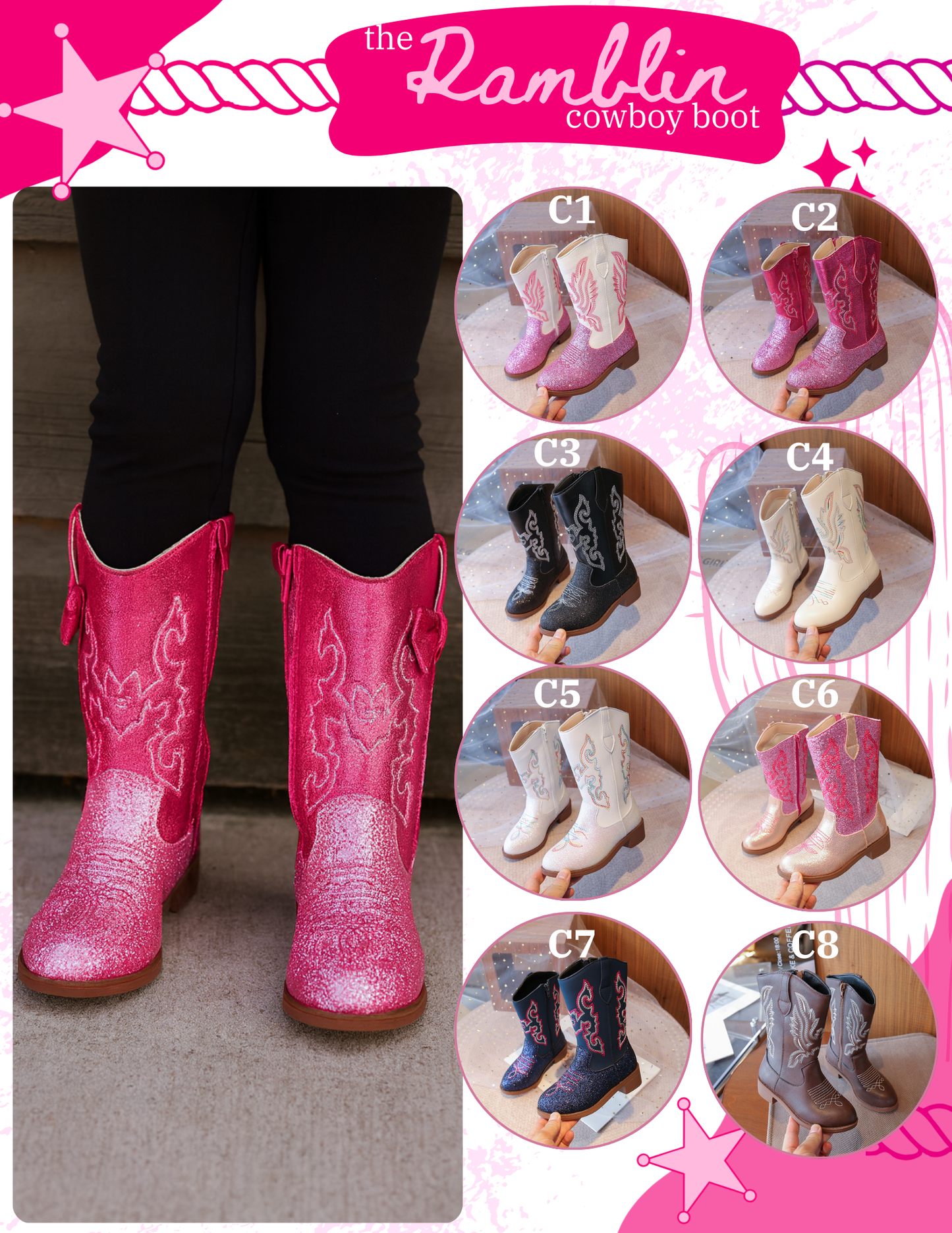 PREORDER:THE RAMBLIN COWBOY BOOT 9.2.25