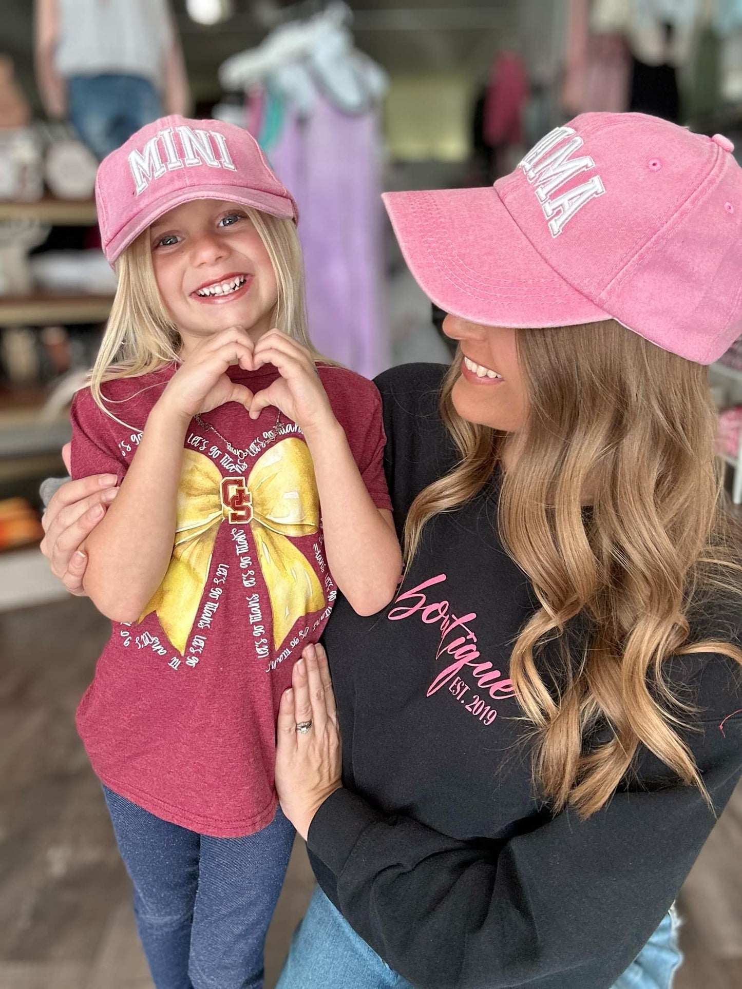PREORDER: Cotton Embroidered Mama, Papa & Mini Hats 5.19.25