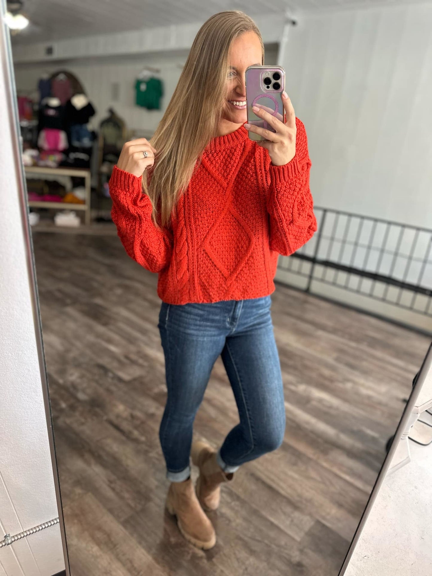 PREORDER: The Charlotte knit sweater 10.27.25