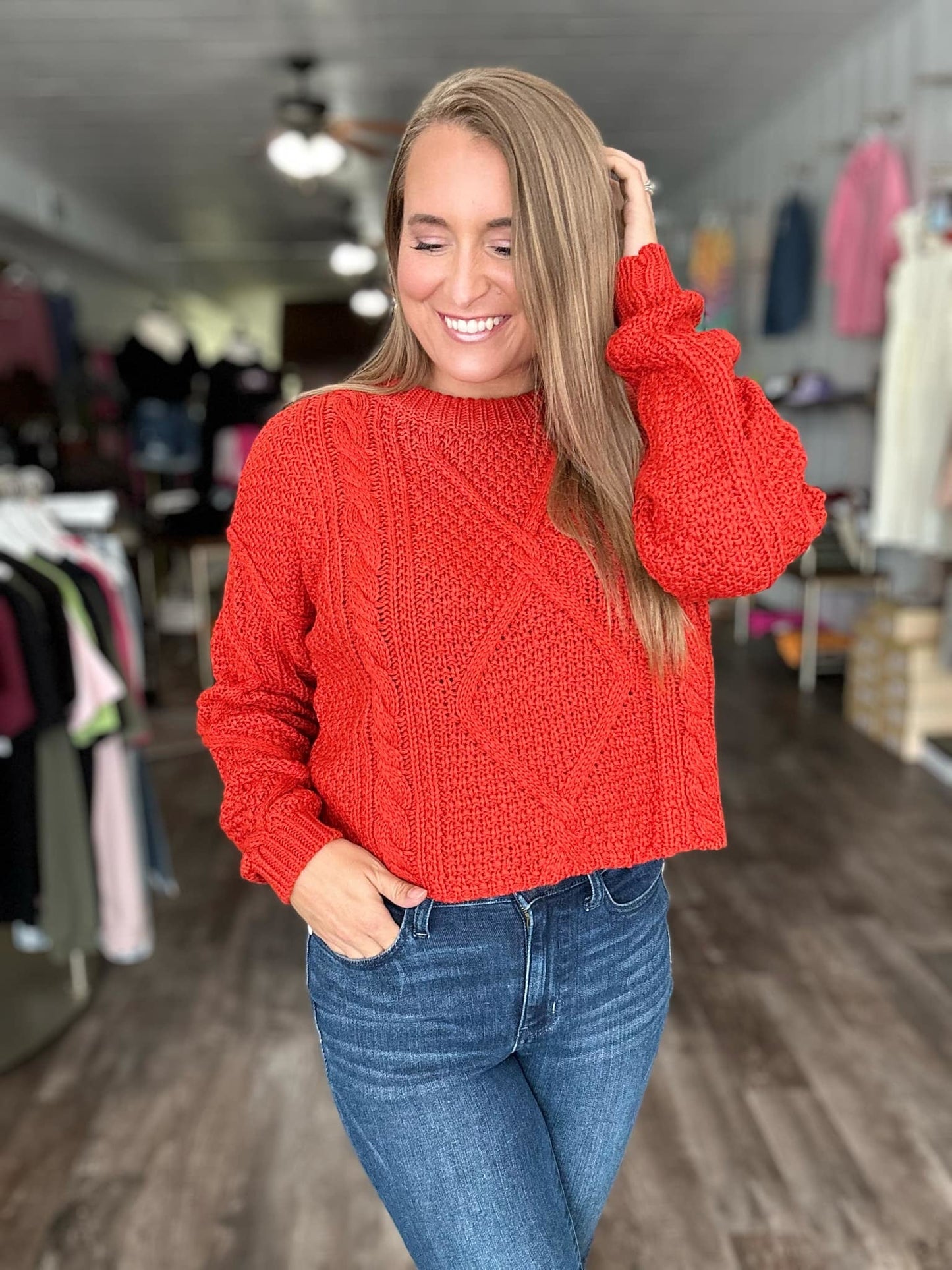PREORDER: The Charlotte knit sweater 10.27.25