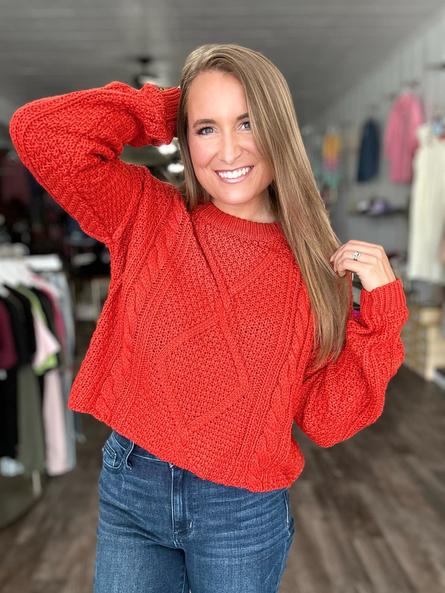 PREORDER: The Charlotte knit sweater 10.27.25