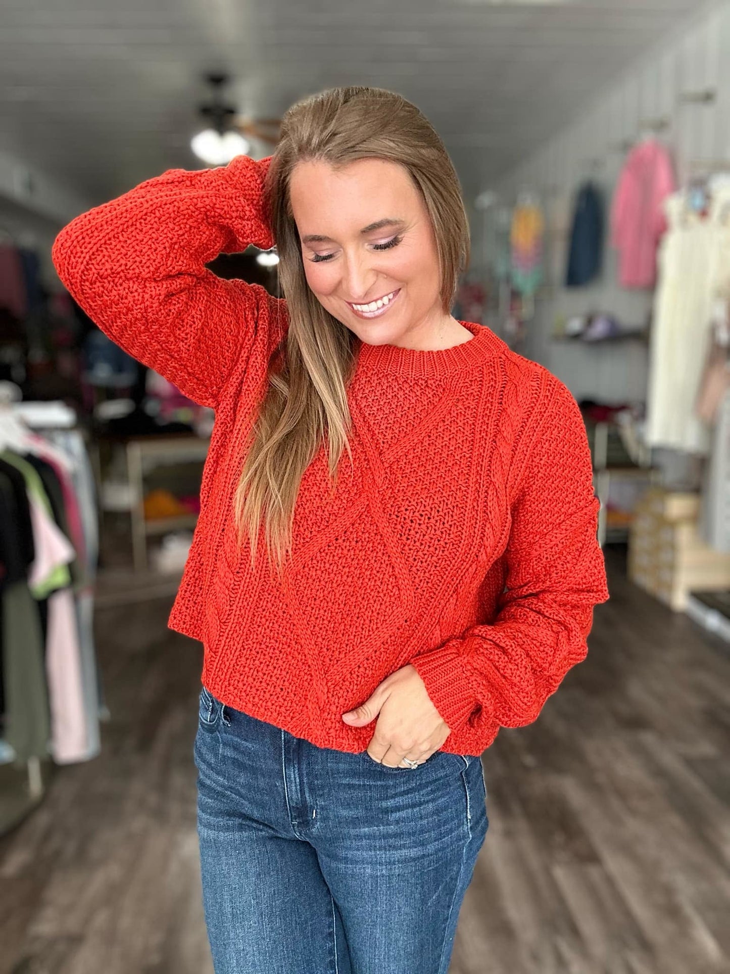 PREORDER: The Charlotte knit sweater 10.27.25