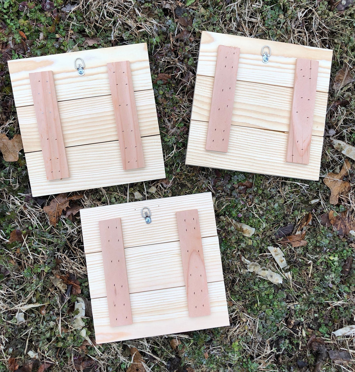 Blank Wood Sign - 3 Horizontal Pallet