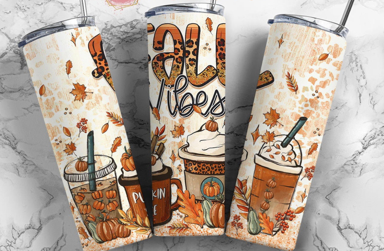 Fall Vibes Coffee 1 - 20 oz Tumbler