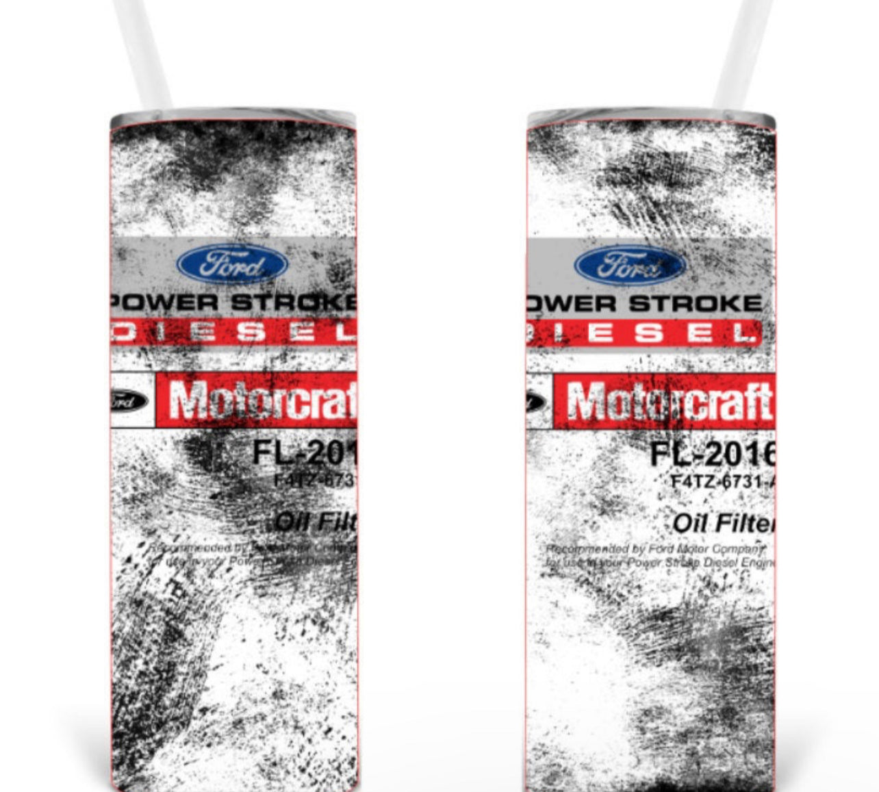 Power Stroke - 20 oz Tumbler