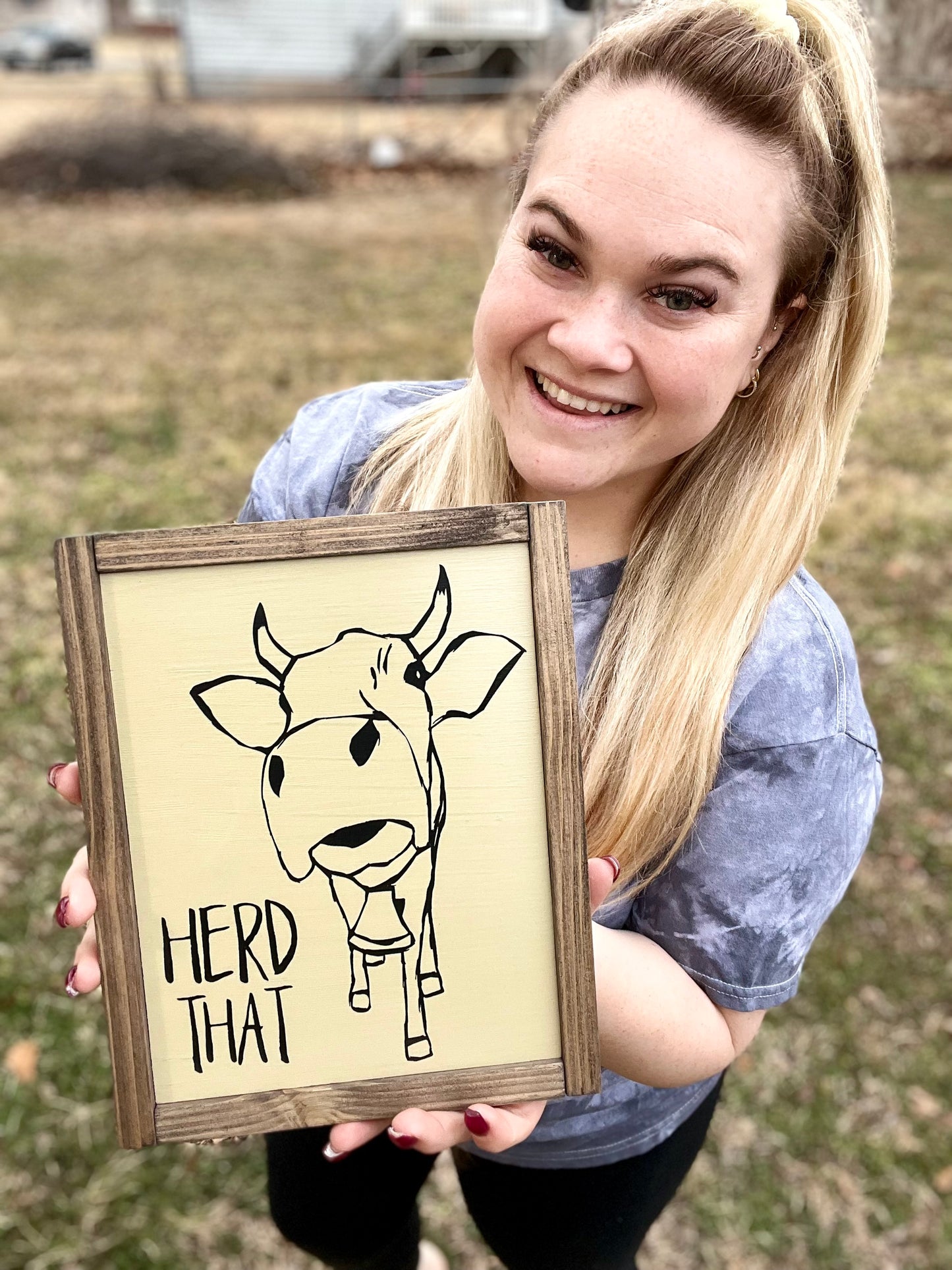 Herd That - Wood Sign