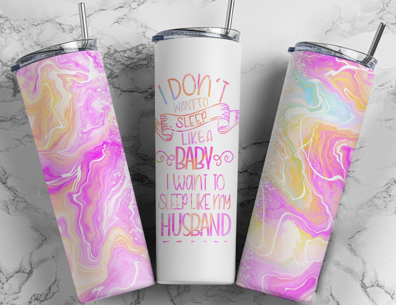 I Don’t Want To Sleep - 20 oz Tumbler