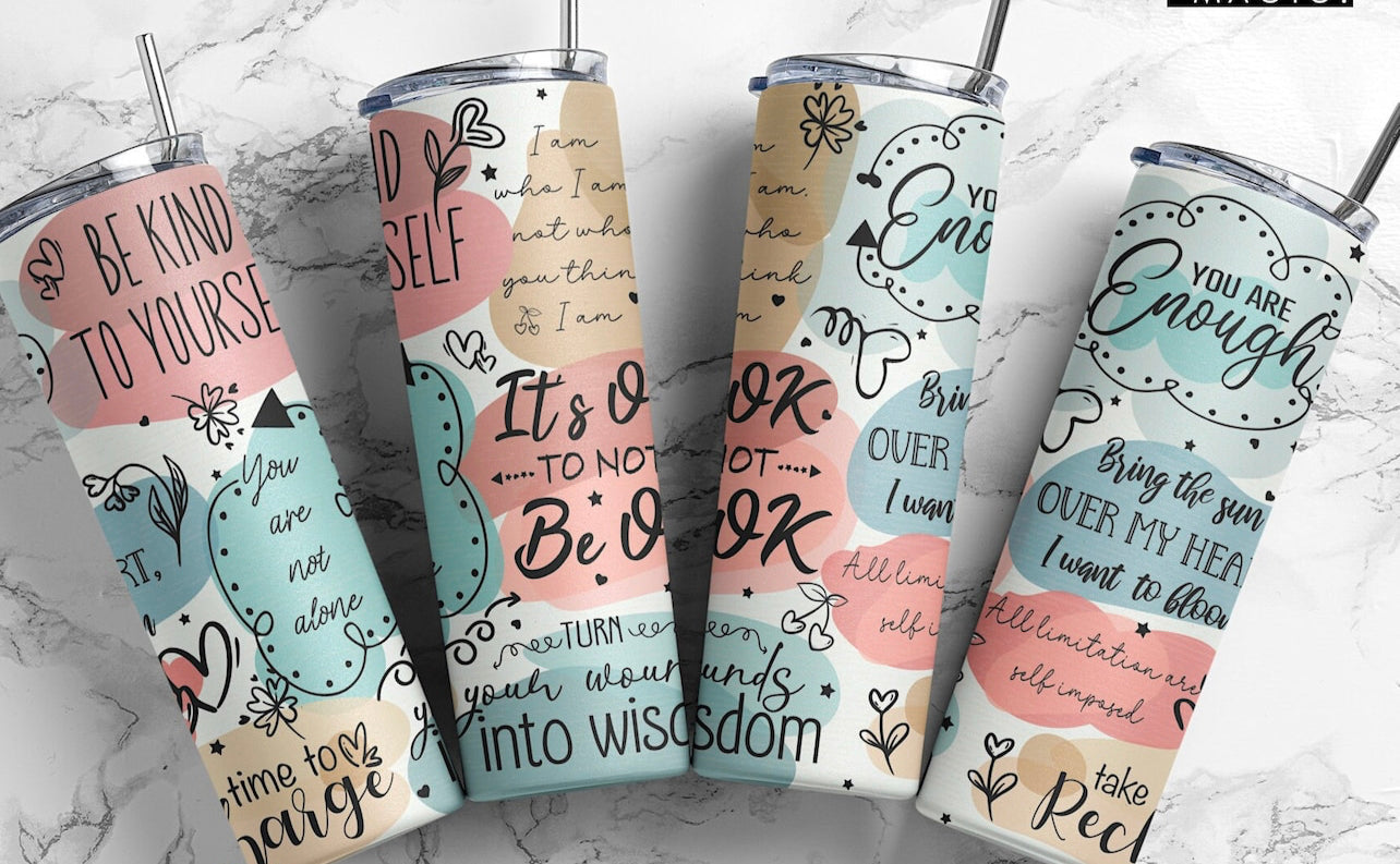 It’s Okay To Not Be Okay - 20 oz Tumbler