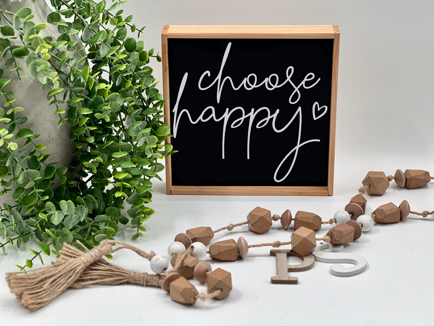 Choose Happy - Wood Sign
