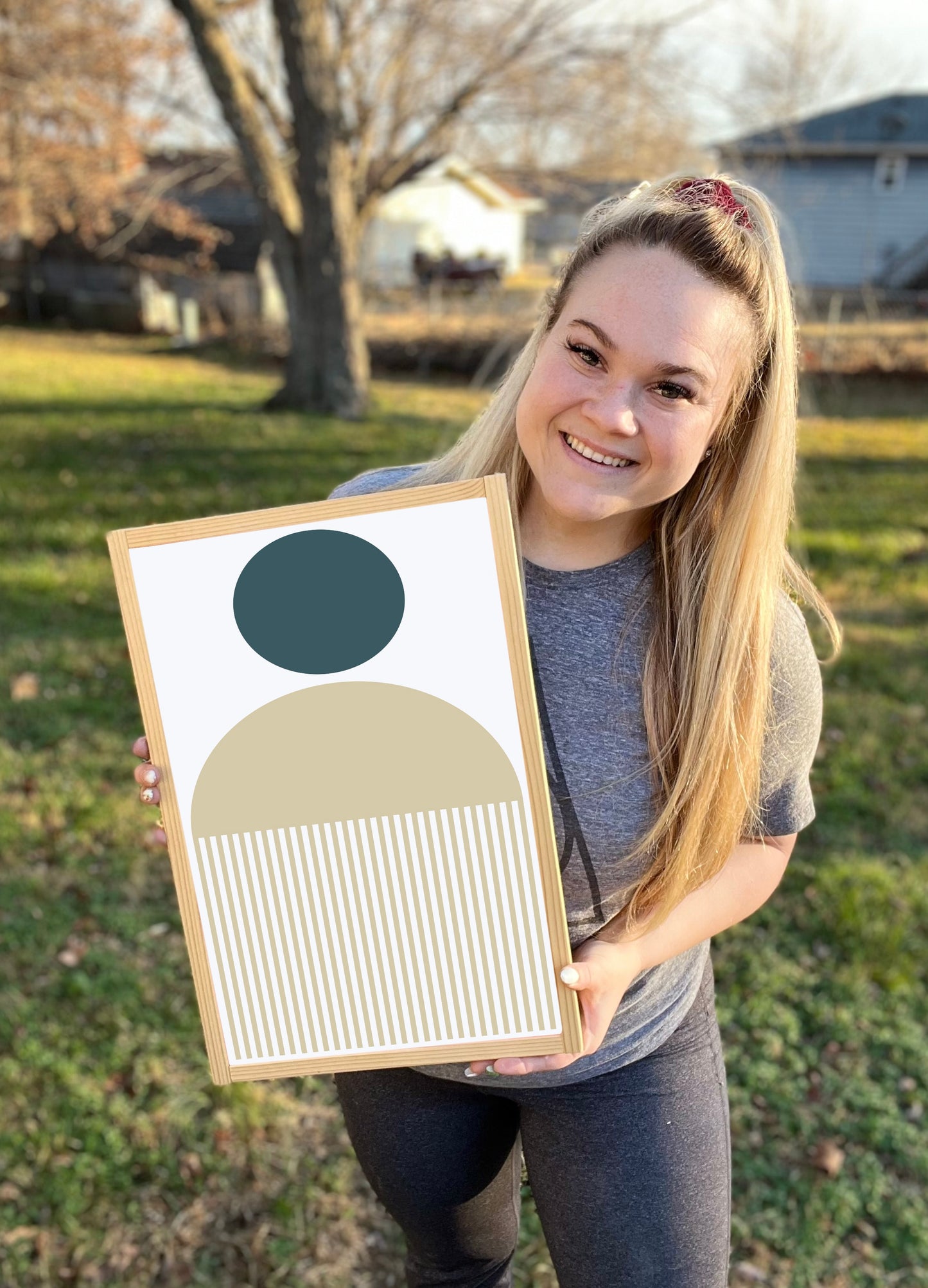 Aztec Boho - 12x18” Wood Sign
