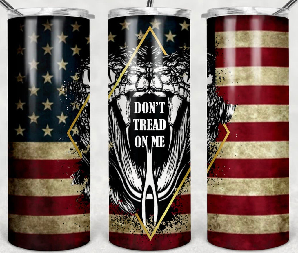 Don’t Tread On Me Flag - 20 oz Tumbler