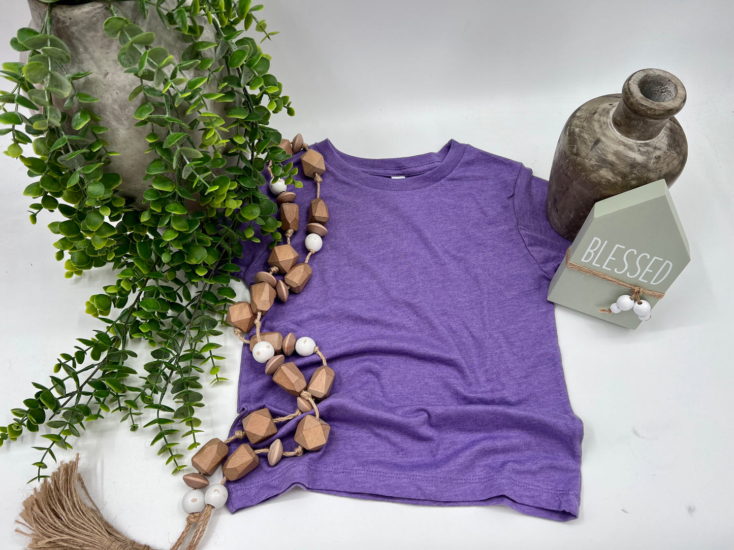 5T - Heather Purple Bella Canvas