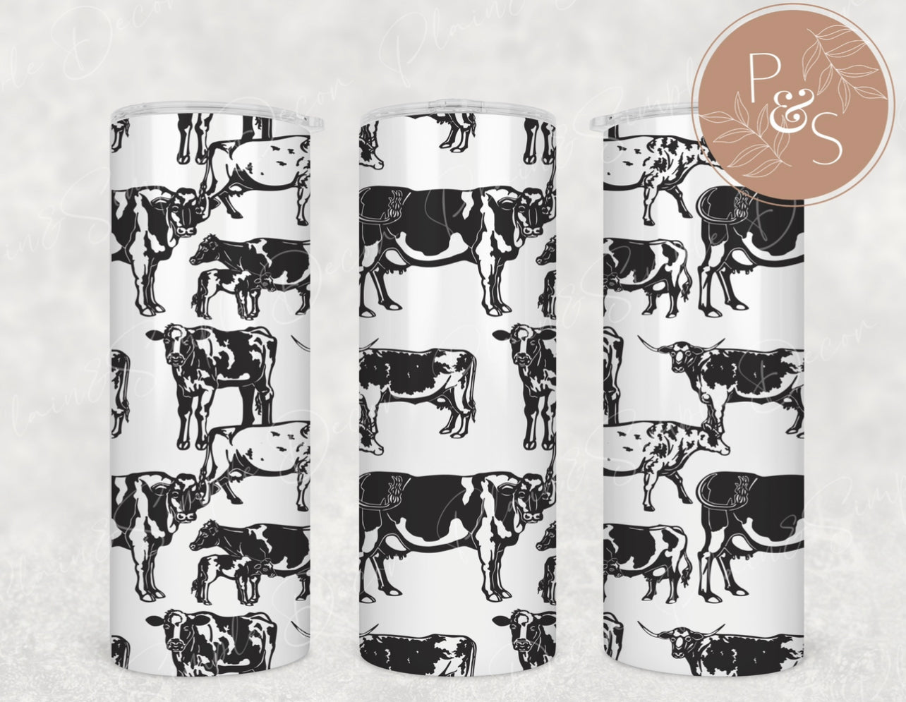 Cow - 20 oz Tumbler