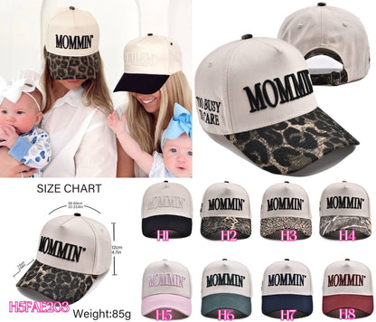 BOUTIQUE PREORDER: Mommin’ Embroidered Baseball Cap