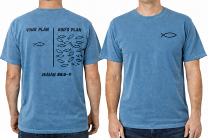 Your Plan, God's Plan - Front & Back - Custom