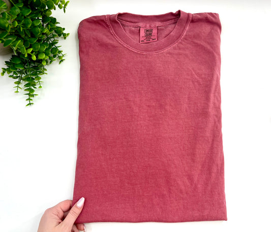 2XL - Maroon Comfort Colors - Tshirt