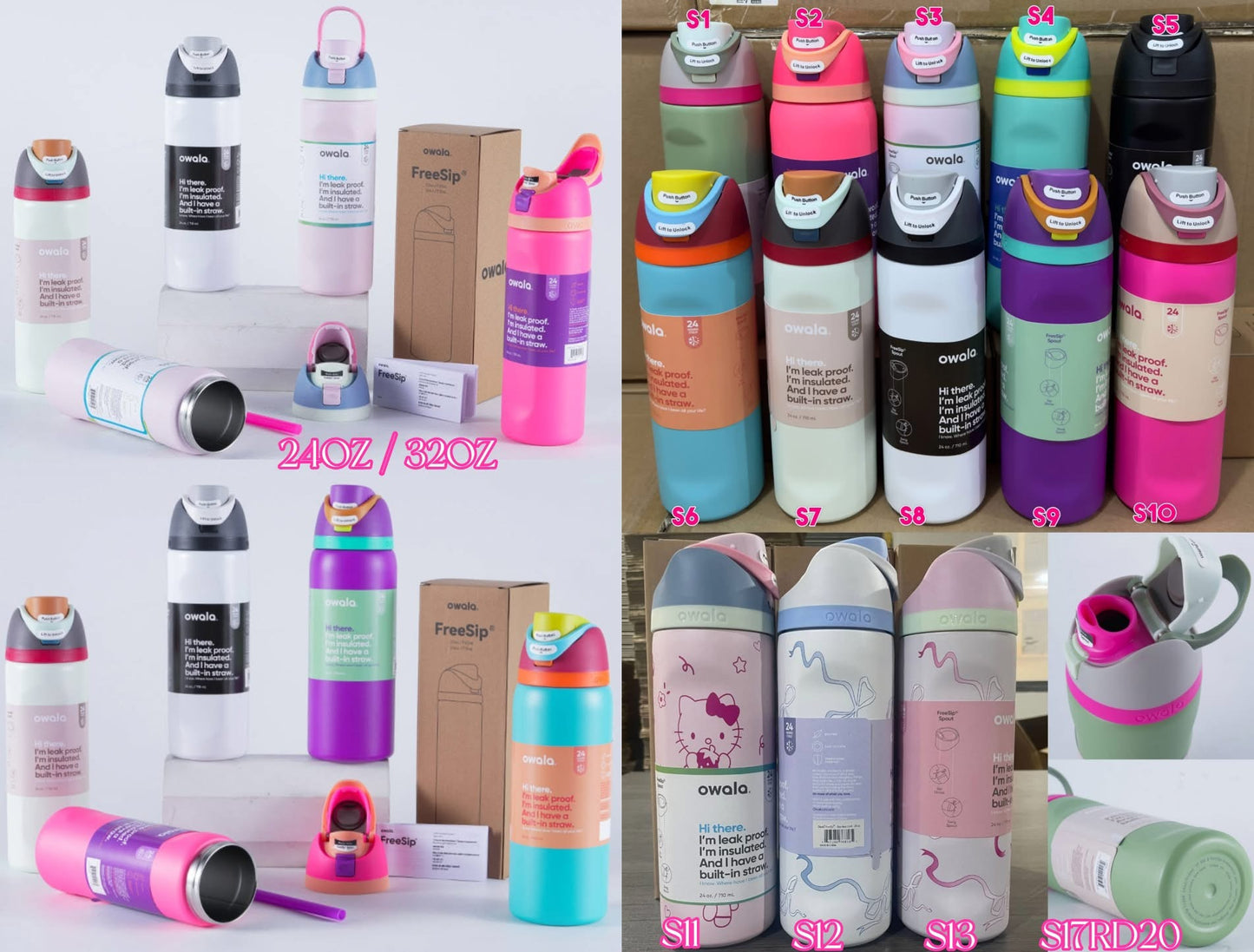 Free Sip Sports Bottle