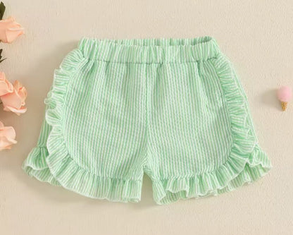 PREORDER: RERUN The Ribbed and Ruffle Shorts 5.19.25