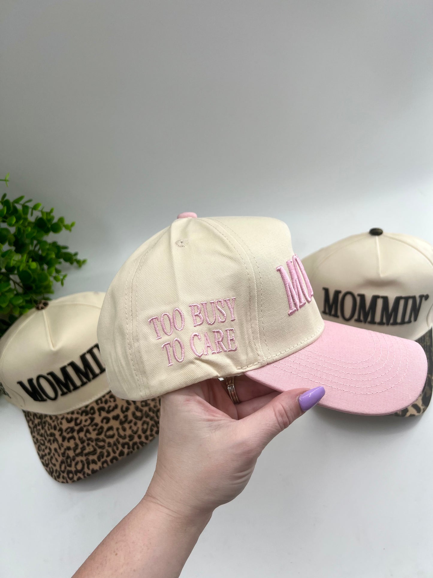 READY TO SHIP: Mommin’ Embroidered Baseball Cap