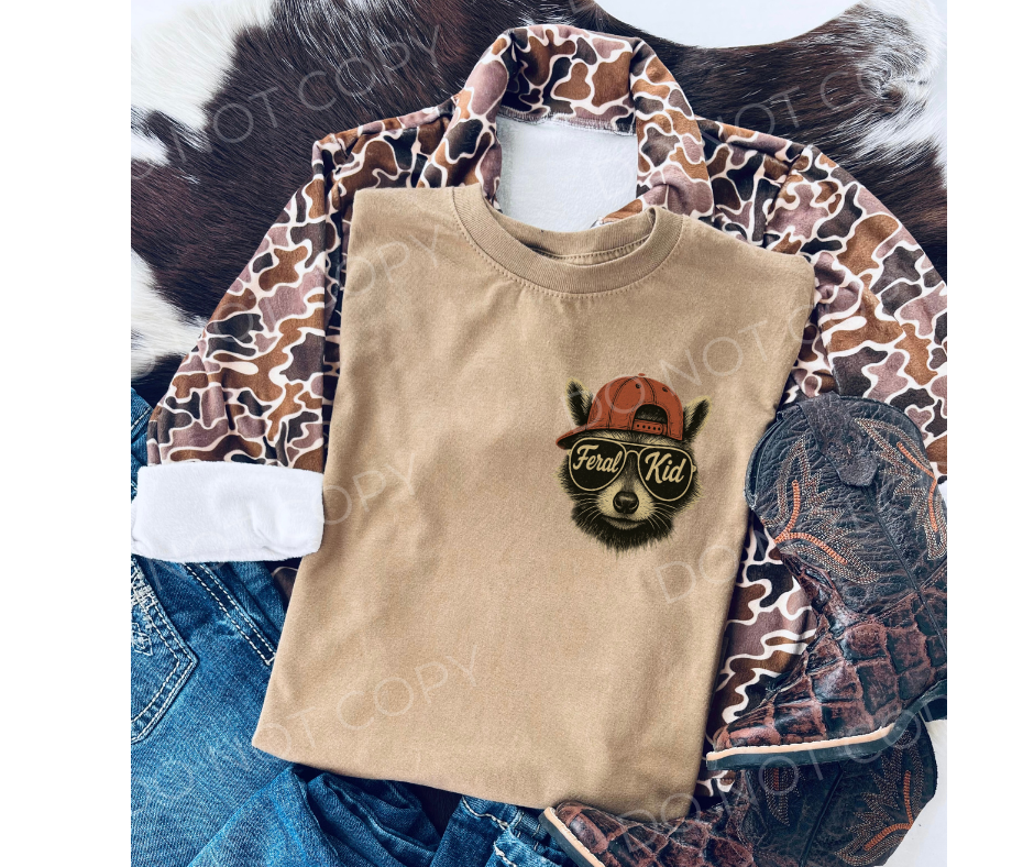 #137 - Feral Kid - POCKET - DIRECT TO FILM PRINT ONLY