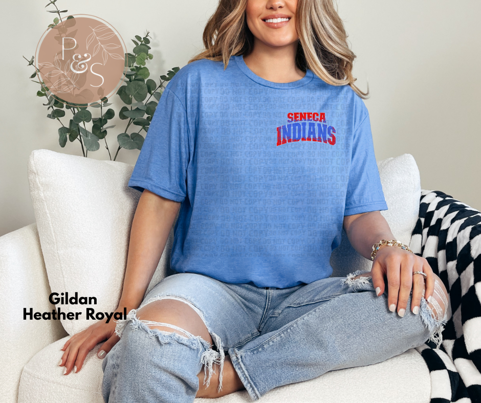 #96 - Seneca Indians Ombre - POCKET - DIRECT TO FILM PRINT ONLY