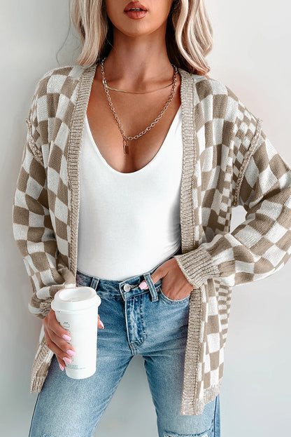 PREORDER: CIENNA Checkered Cardi 9.2.25