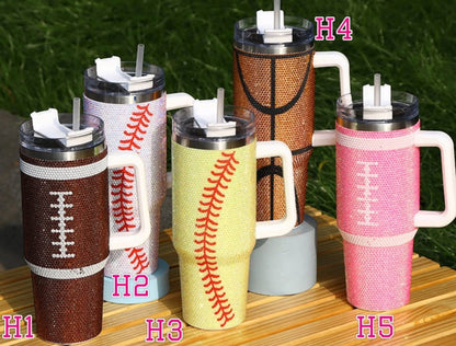 Rhinestone 40 oz Tumbler