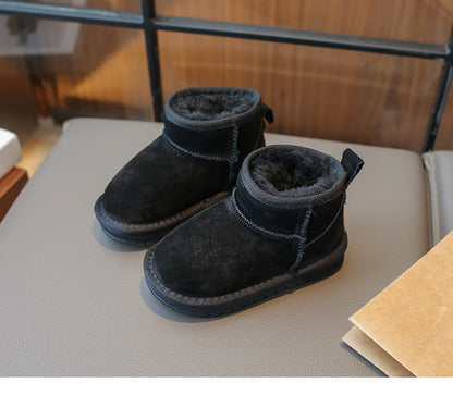 PREORDER: Faux Fur and Suede Mini Boots 9.2.25