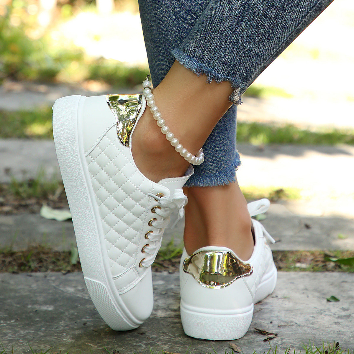 PREORDER: RERUN Casual Quilted Sneakers 5.5.25