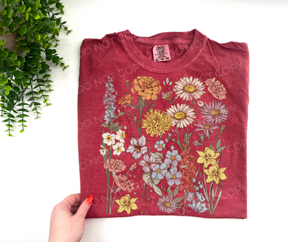 Grunge Florals - Custom