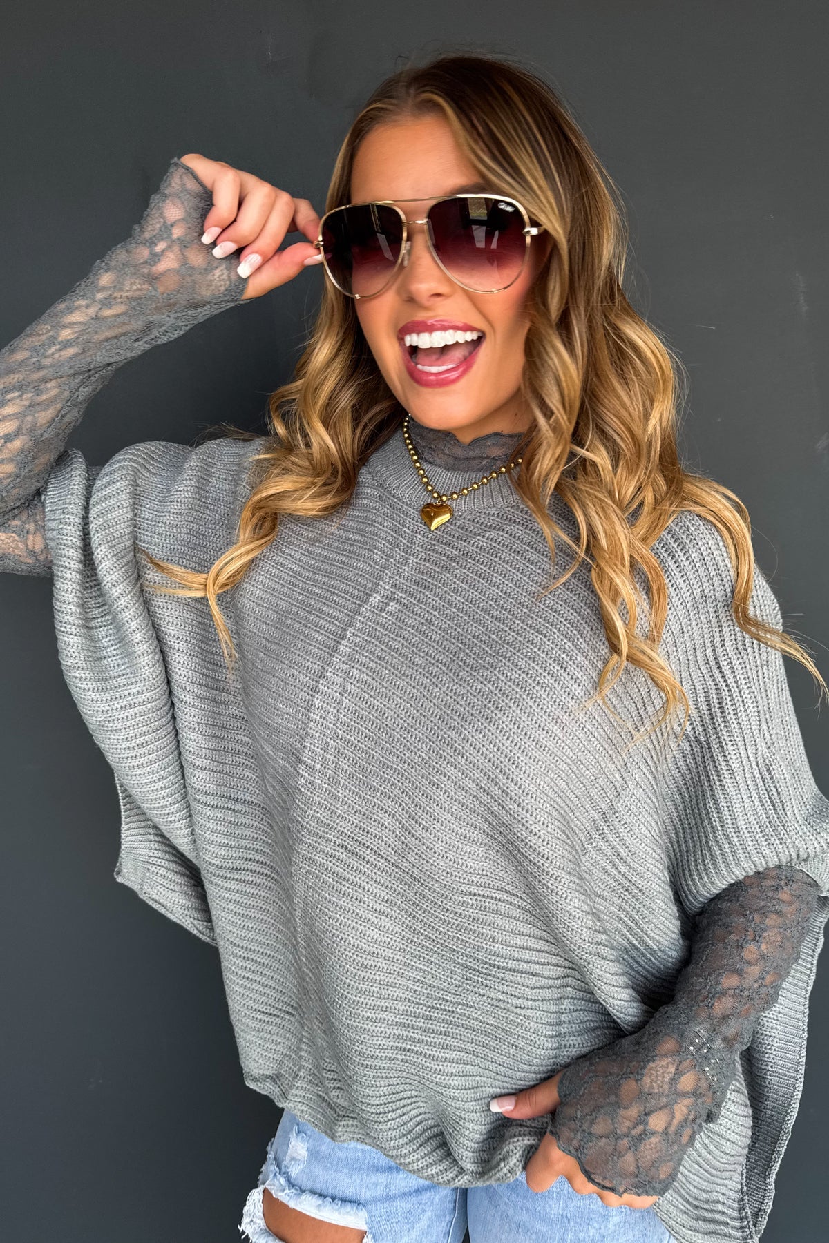 PREORDER - FALL MEG PULLOVER PONCHO ✨ETA MID NOVEMBER✨