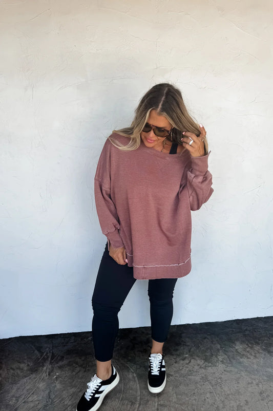 PREORDER - JOSS WASHED SWEATSHIRT ✨ETA LATE NOVEMBER✨