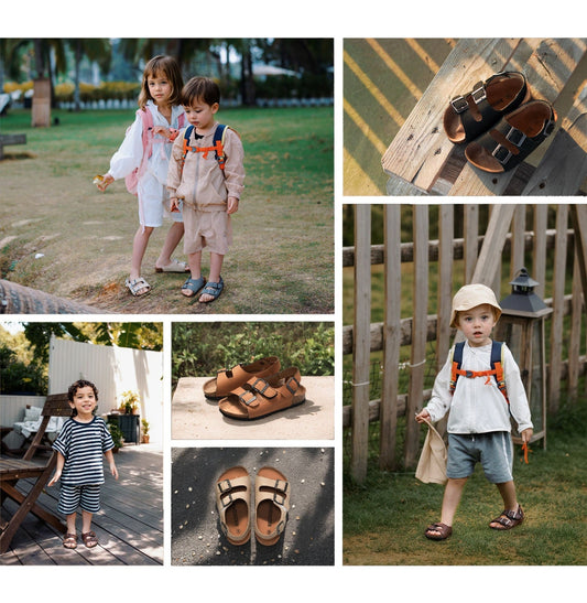 PREORDER: Adult and Kid Buckle Sandals 5.19.25