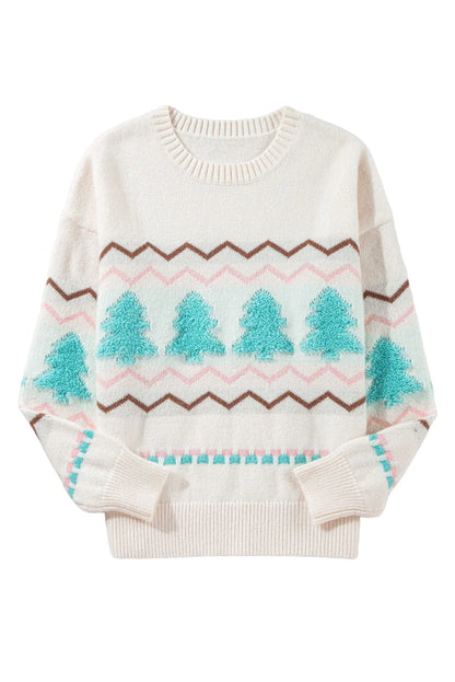 1-2 WEEK TAT: Mint Christma Sweater