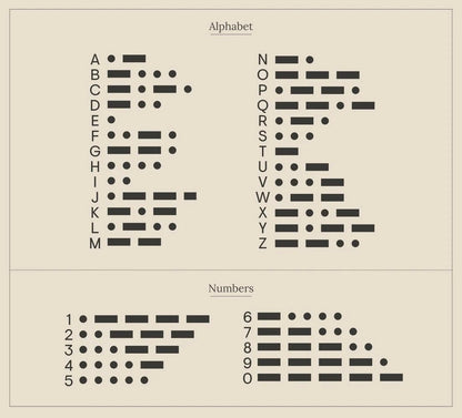 Preorder: Morse Code Necklaces