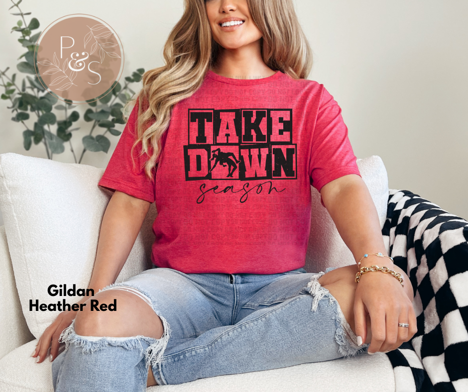 #289 - Take Down Season Wrestling - DIRECT TO FILM PRINT ONLY