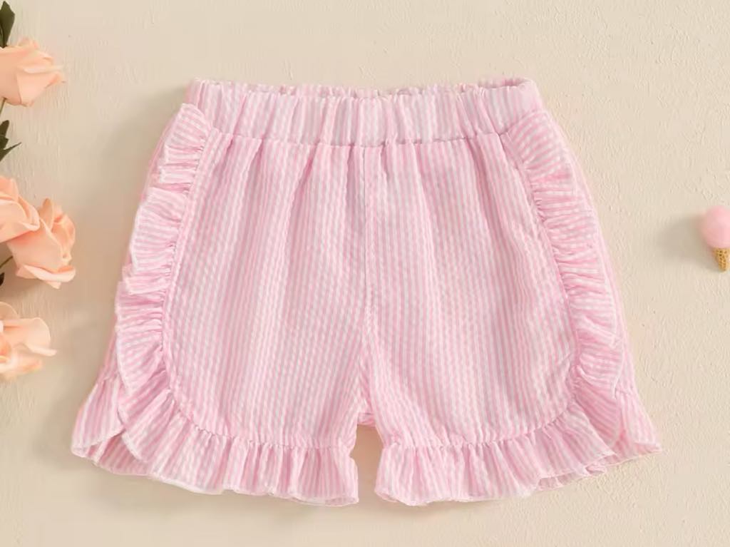 PREORDER: RERUN The Ribbed and Ruffle Shorts 5.19.25