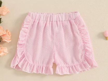 PREORDER: RERUN The Ribbed and Ruffle Shorts 5.19.25