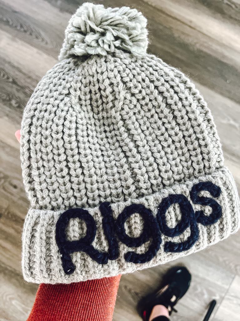 PREORDER: Custom Rope Embroidered Pompom Hat 11.24.25