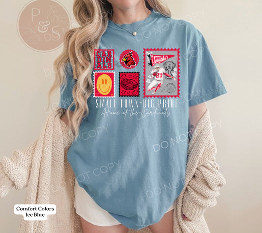 Cardinals Small Town Big Pride - Custom
