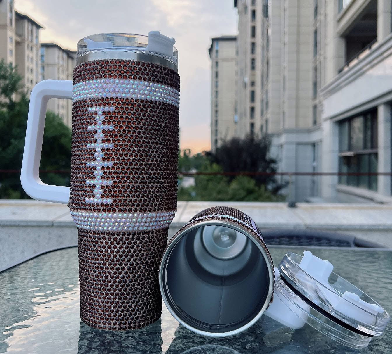 Rhinestone 40 oz Tumbler