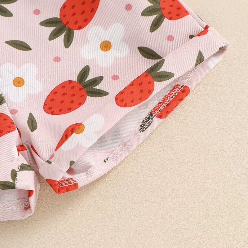 PREORDER: The Hannah Flower & Fruit Romper 5.5.25