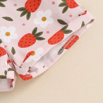 PREORDER: The Hannah Flower & Fruit Romper 5.5.25