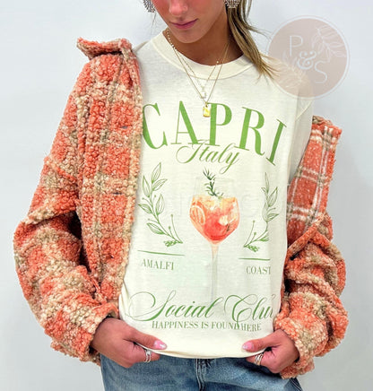 READY TO SHIP: XL - Capri - Comfort Colors Tshirt