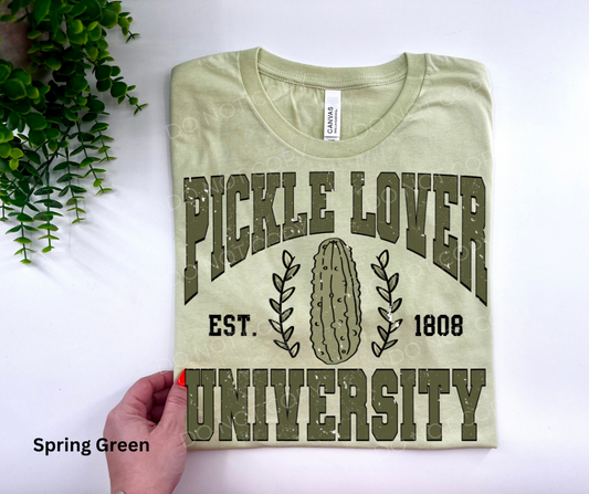 Pickle Lover University - Custom