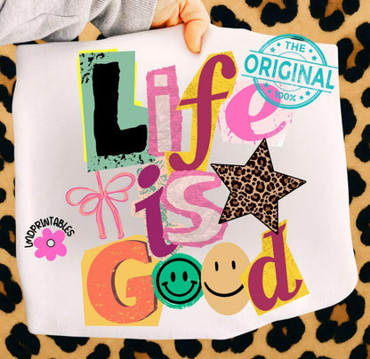 Life Is Good Doodle - Custom